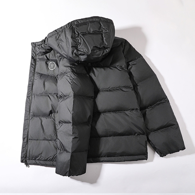 李宁短羽绒服男款2025冬季新款80%鹅绒韦德系列连帽保暖厚款外套