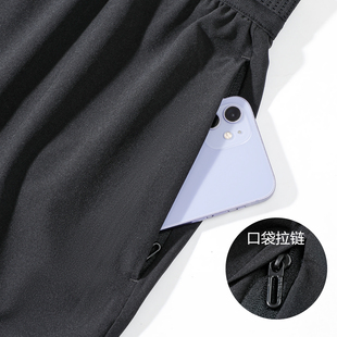 李宁速干短裤男士2025夏季新款健身透气舒适梭织运动短裤AKSV097