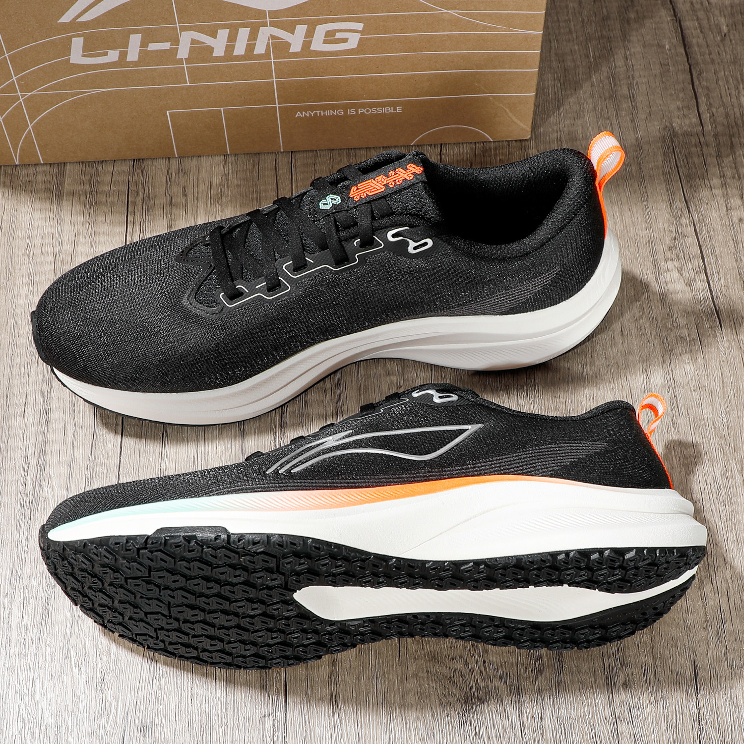 李宁赤兔8跑步鞋男2025秋季新款轻便运动鞋秋冬款男鞋学生鞋子