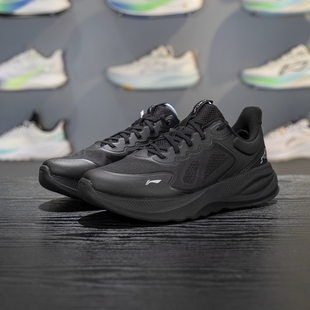 SOFT 李宁休闲鞋 跑步鞋 新品 V4男子轻质回弹运动鞋 男2025冬季