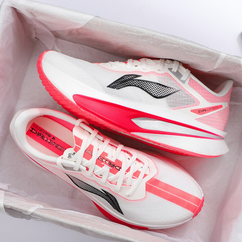 李宁飞电6C跑步鞋男2026春季新款反光䨻丝轻质透气竞速专业跑鞋