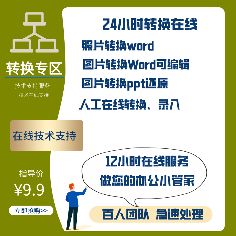 可编辑图片转换word文档打字文字pdf电子版扫描件人工录入