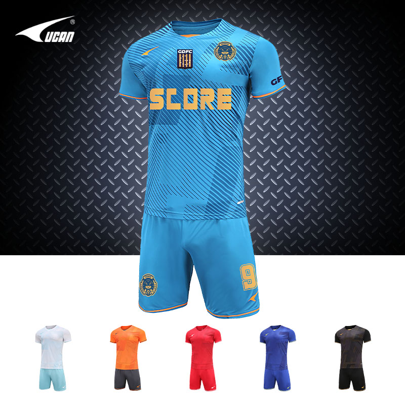 2022新款锐克足球服套装男子