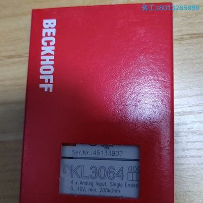 KL3064 德国BECKHOFF倍福模块带装功能好