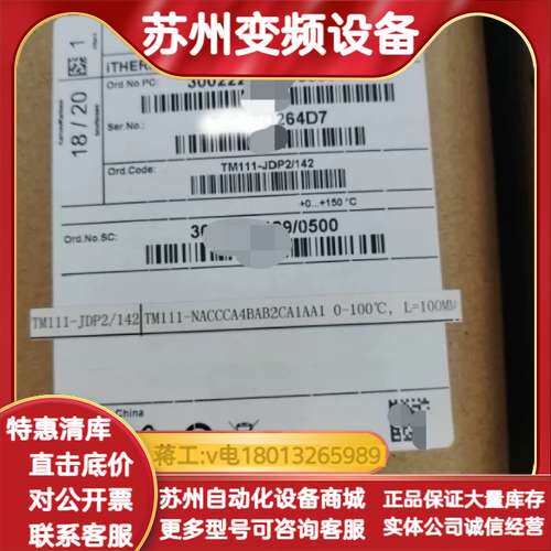 EH温度传感器 TM111-NDCCCA4BAB2AH3A