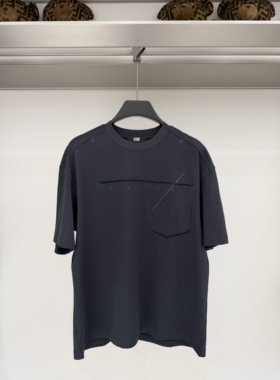 Cavalli Class 26春夏新款 男士时尚字母刺绣短袖T恤 CM022F2418