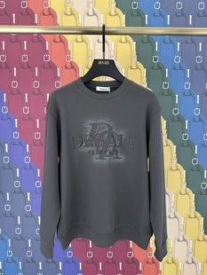 字母印花刺绣加绒长袖 男士 卫衣DUGBAW152509 鼎锋秋冬推荐 DEGAIA