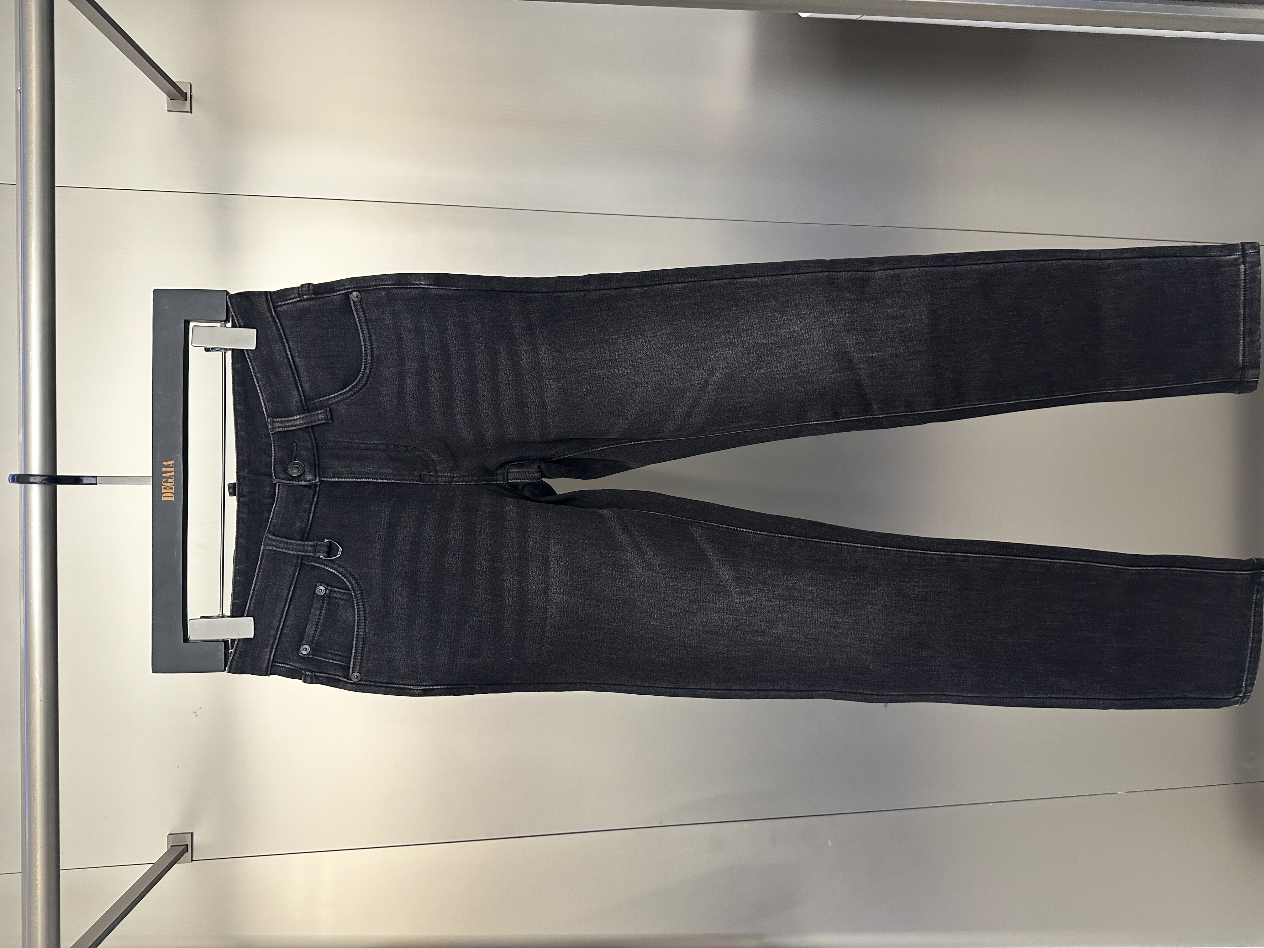 DOSERMO 鼎锋秋冬推荐 男士后口袋刺绣薄绒修身牛仔裤 660544378