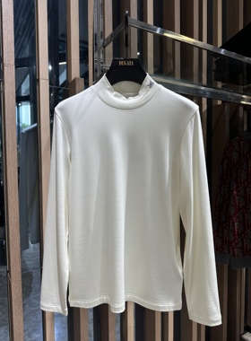 DARTIN BONAPARTO 25秋冬新款 男士半高领烫钻长袖T恤 SDB2515290