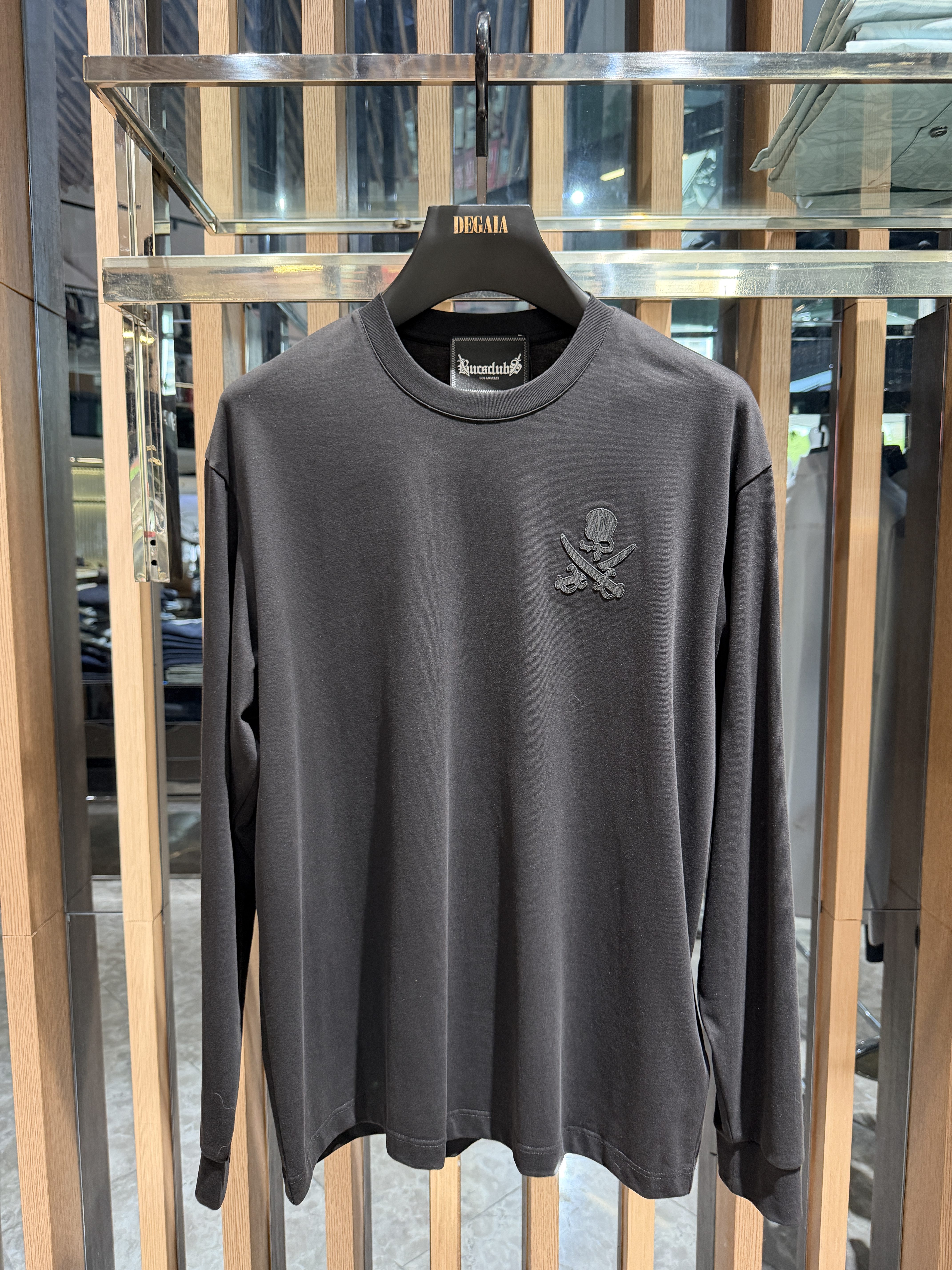Dartin Bonaparto男装26夏季新款胸前刺绣长袖T恤纯棉SDB2515287