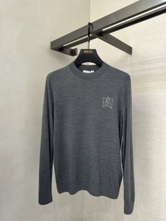 25秋冬新款 羊毛衫 男士 胸前logo烫钻长袖 DUHBAS371158 时尚 DEGAIA
