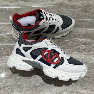 Chishaluo 25秋冬新款 男士时尚拼色系带厚底运动鞋 VL681B08F