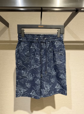 DEGAIA 26春夏新款 男士时尚花卉满印花版休闲短裤 DUIAAI061268