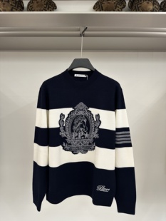 PIERUCCI 毛衫 25秋冬新款 钉珠条纹长袖 881G352527 男士 PIERRE