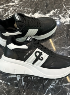 4US 25春夏新款 男士时尚字母拼色厚底球鞋休闲鞋 S230108-02