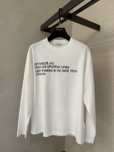 T恤 DEGAIA 字母卡通图案印花长袖 男士 DUHBAT191126 25秋冬新款