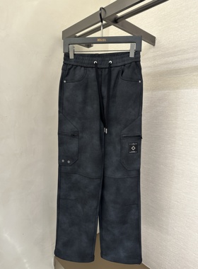 John Richmond 25秋冬新款 男士口袋金属装饰休闲裤JUHBAK371105