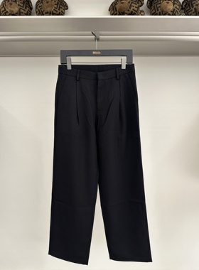 Cavalli Class 25秋冬新款 男士后口袋倒三角标西裤 CM342E3185