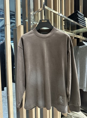 DARTIN BONAPARTO 25秋冬新款 男士后背骷髅印花T恤 SDJ2515448