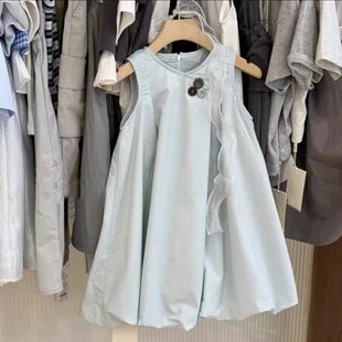 女童裙子2025新款今年流行爆款夏季炸街女小童夏天高级感超级好看