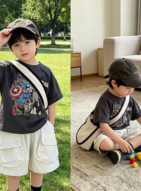 2026超火男童装套装好看漂亮夏装