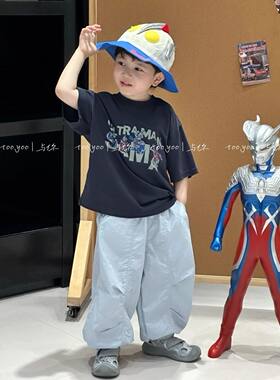 短袖男款2026新款儿童男孩子潮帅