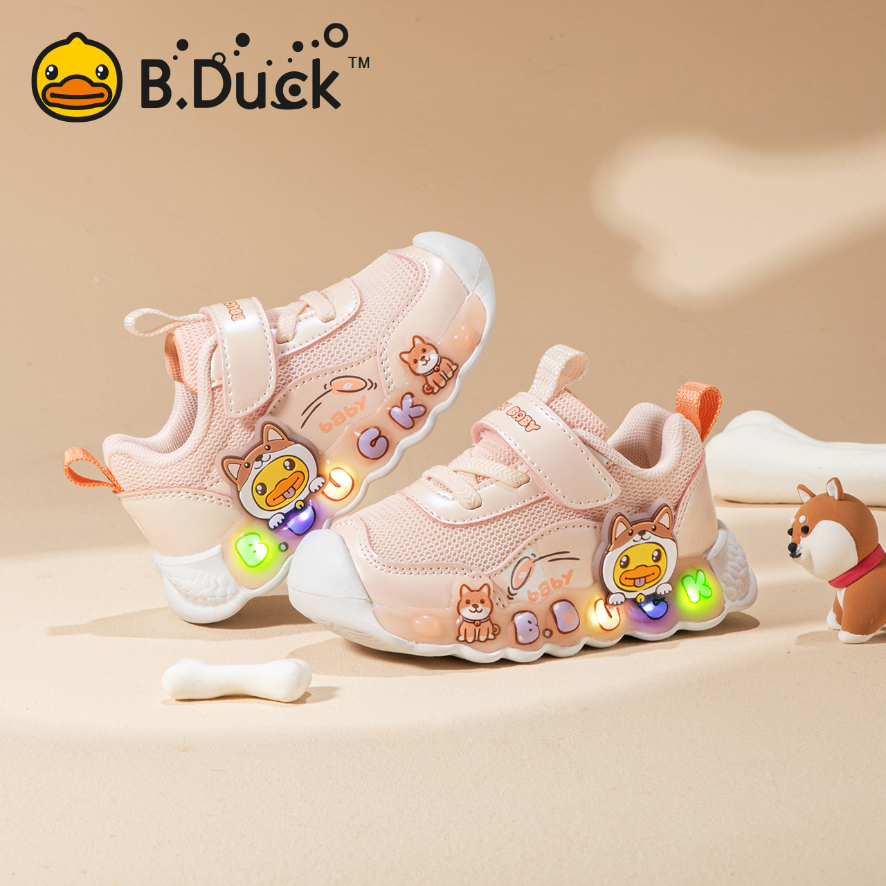 小黄鸭学步鞋儿童运动鞋