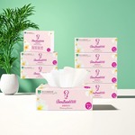 百丽新柔韧抽纸家庭装抽取式面巾纸卫生纸餐巾纸擦手纸3提18包