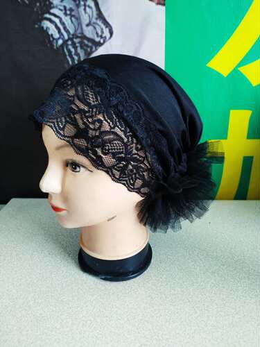 新款夏季无檐渔夫帽头巾帽