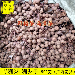广西野糖梨 糖梨子新货晒干野生小沙梨豆梨鸟棠梨野梨糖梨山梨