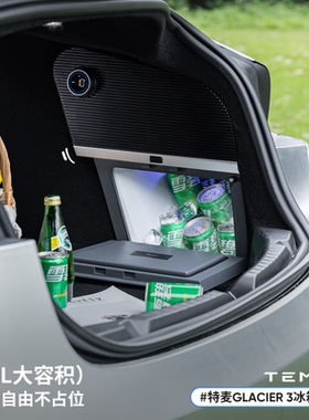 适用Tesla特斯拉焕新版Model3车载冰箱冷暖智控10L大容量后备冰箱