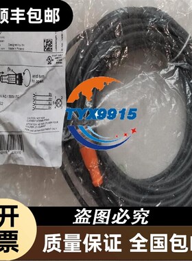 IFM易福门 连接插头线 EVC082 M12母直头 4芯 15米