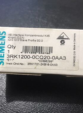 紧凑模块 3RK1200-0CQ20-0AA3 现