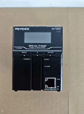 基恩士KV-7500控制器，9新，功能包好，无拆无修无破损，