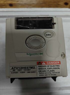 变频器ATV12H037M2，0.37KW，220V，