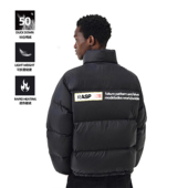 RASP冬季 简约立领宽松潮牌男女加厚保暖外套羽绒棉服外套 国潮美式