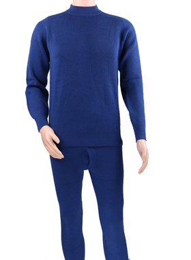 正品02冬飞行皮服毛衣裤飞行员羊毛衫羊毛裤 02纯羊毛毛衣裤套装