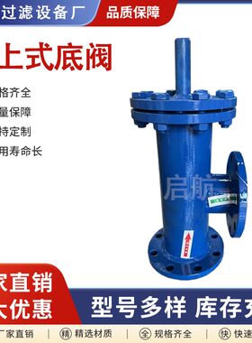 304不锈钢316L水上式底阀SSDF-16P法兰式碳钢衬四氟塑料抽压水泵