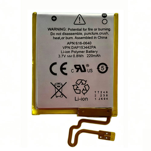 适用iPod Nano 7 MP3电池616-0640