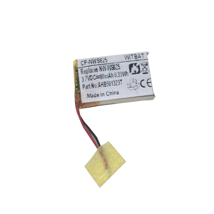 适用索尼Walkman NW-WS623 NW-WS625 MP3电池 AHB5013 23T