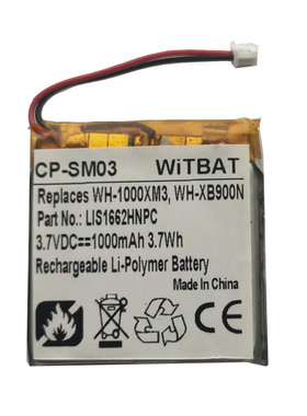 适用索尼WH-XB900N WH-CH710N蓝牙耳机电池LIS1662HNPC