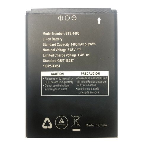 适用Verizon Orbic Journey V RC2200L手机电池BTE-1400