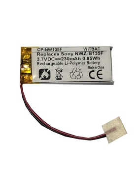 适用索尼WalkmanNWZ-B162F NWZ-152F NWZ-B142F MP3电池