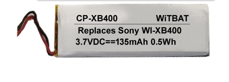 适用索尼WI-XB400耳机电池
