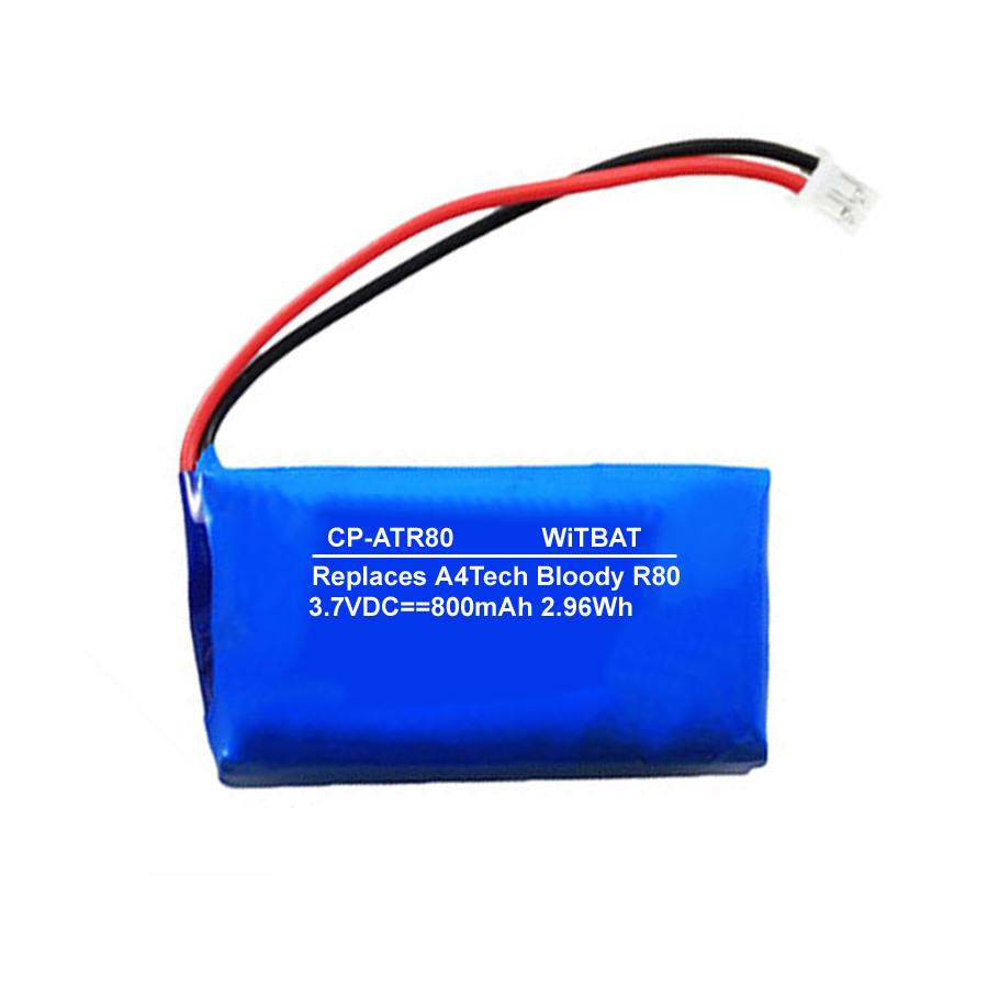 适用飞燕血手幽灵R80无线鼠标电池