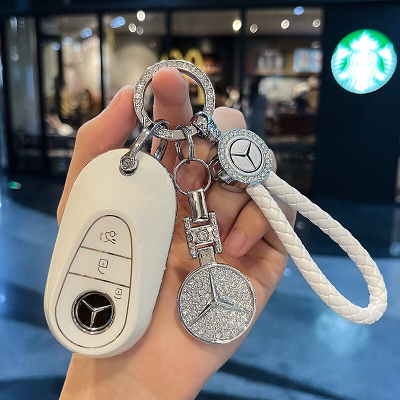 奔驰e300l钥匙套c260l包c200l扣a200l壳gle级glc300l车gla200s400,汽车用品/电子/清洗/改装,车用钥匙包,淘宝优惠券,粉丝福利购,淘宝优惠卷