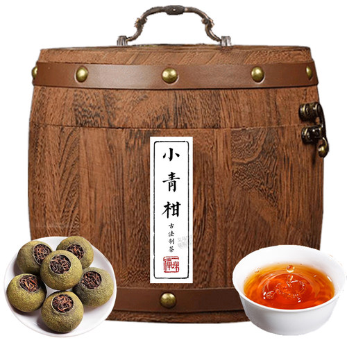 正宗小青柑500克木桶装