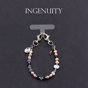 匠心手工坊手机链高级感挂链精致新款女粉色巴洛克链包包挂件挂饰