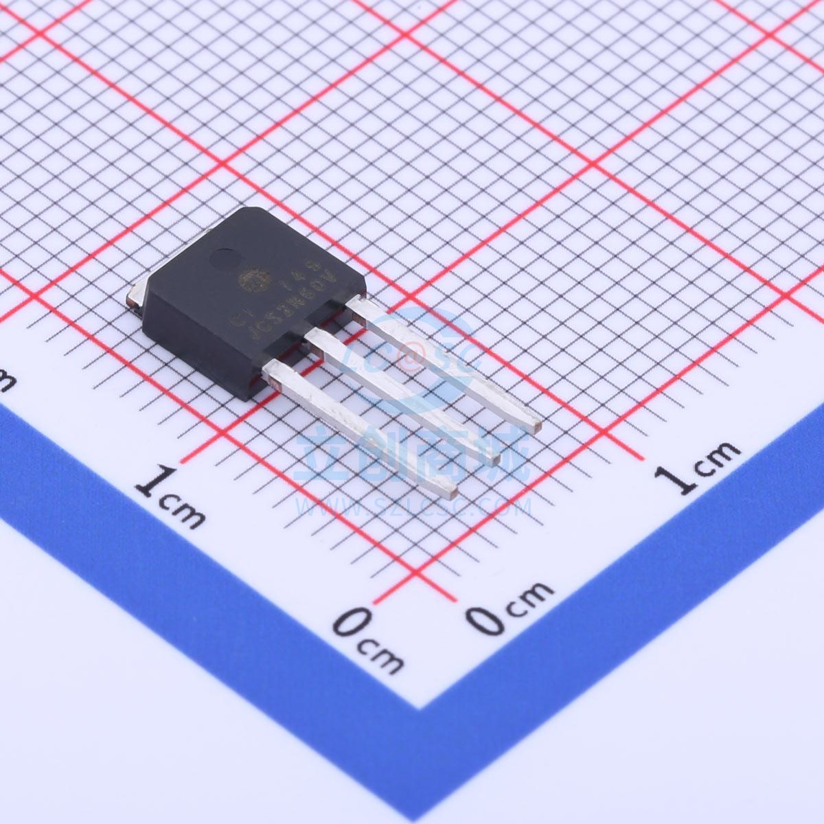 场效应管(MOSFET) JCS2N60VC IPAK