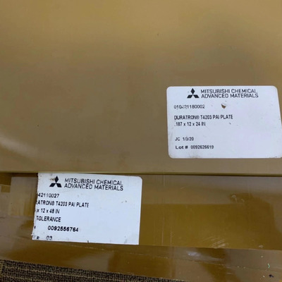 进口Duratron® PAI（聚酰胺-酰亚胺）板棒管型材 Torlon4203